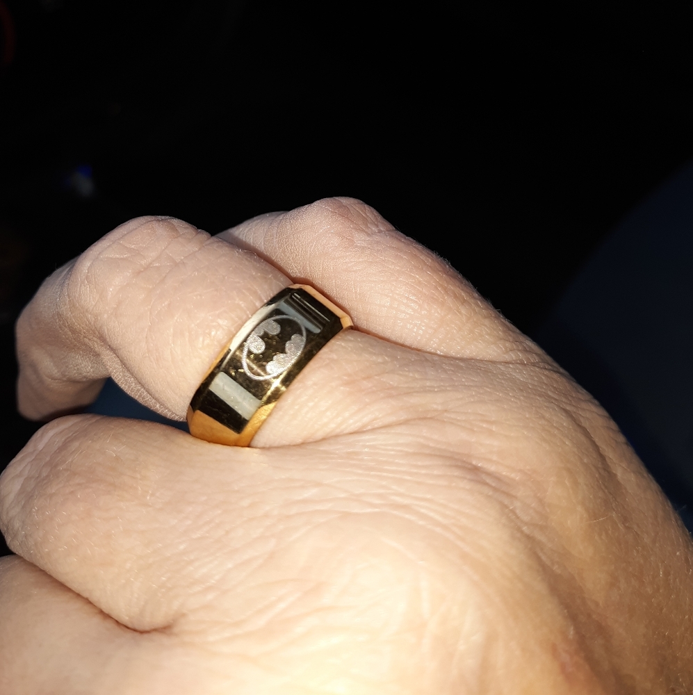 Batman titanium Rings - Picture 3 of 3